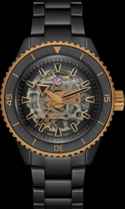 Rado Captain Cook High-Tech Ceramic Skeleton