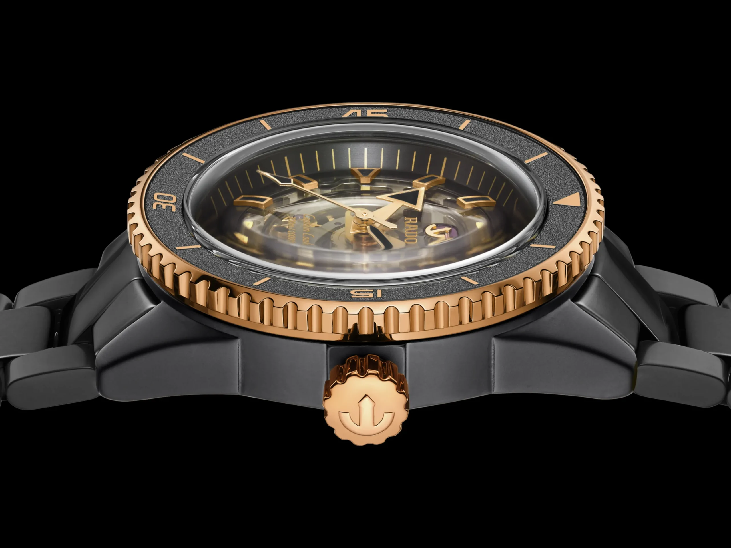 Rado Captain Cook High-Tech Ceramic Skeleton