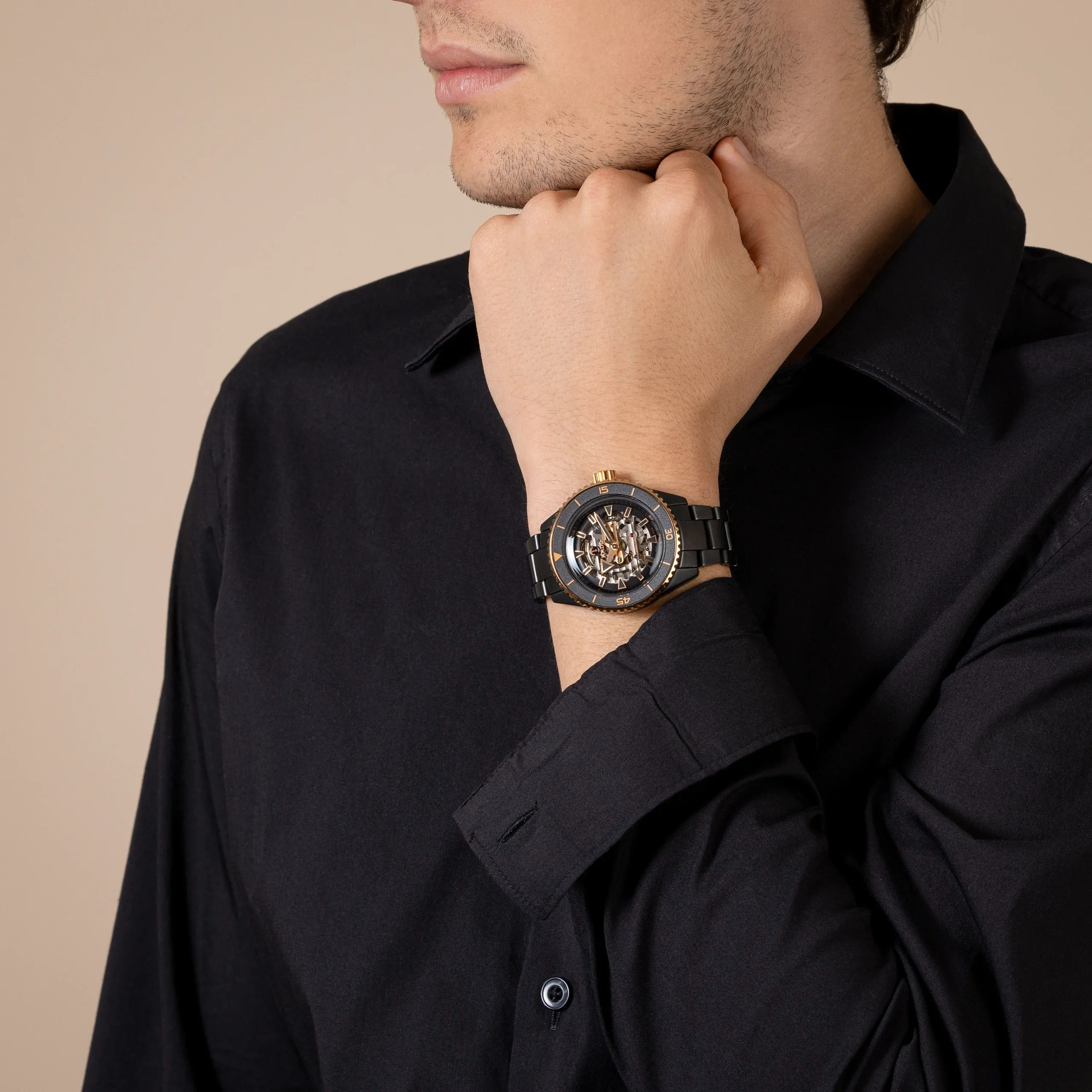 Rado Captain Cook High-Tech Ceramic Skeleton