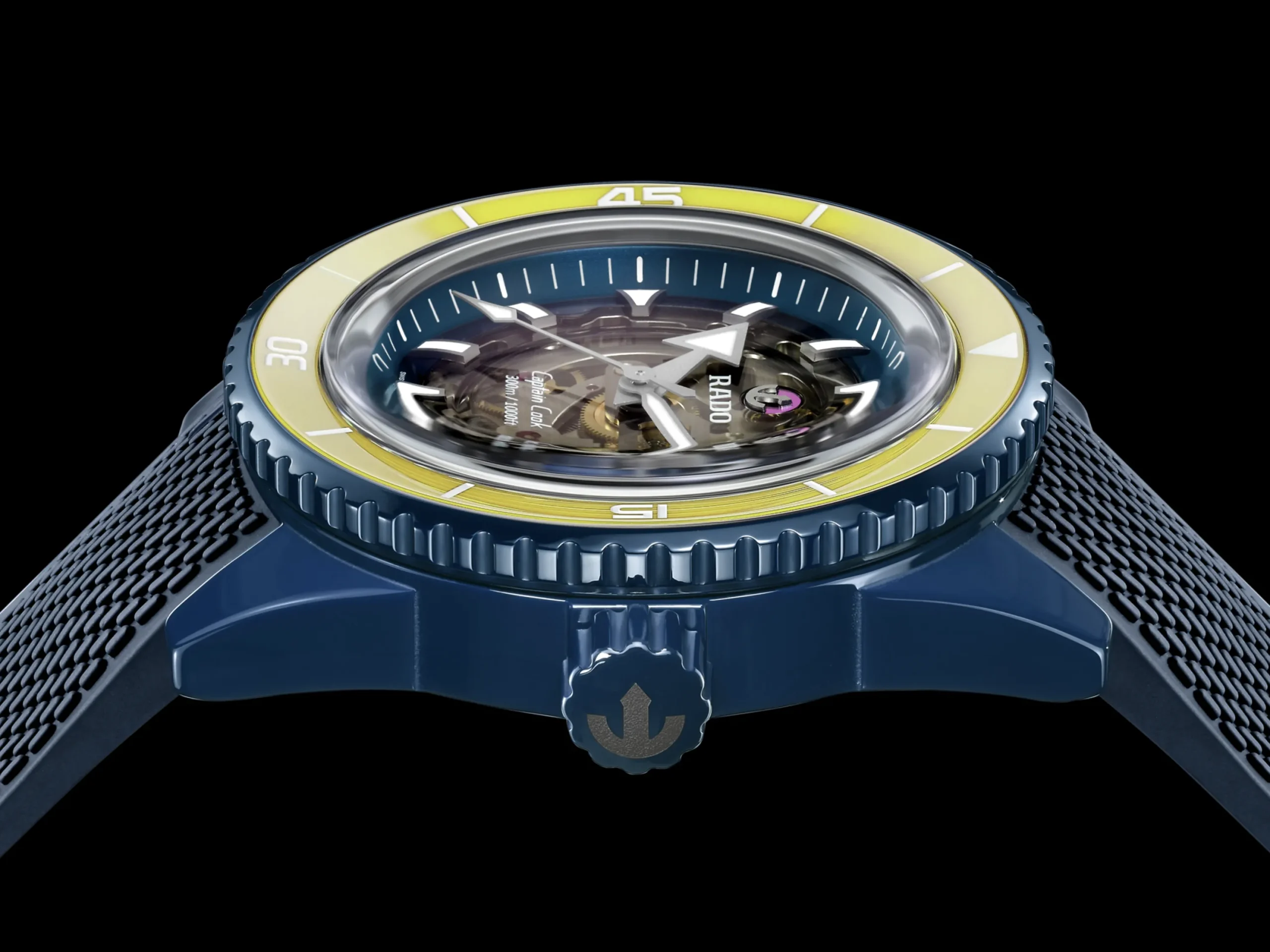 Rado Captain Cook High-Tech Ceramic Skeleton Limited Edition