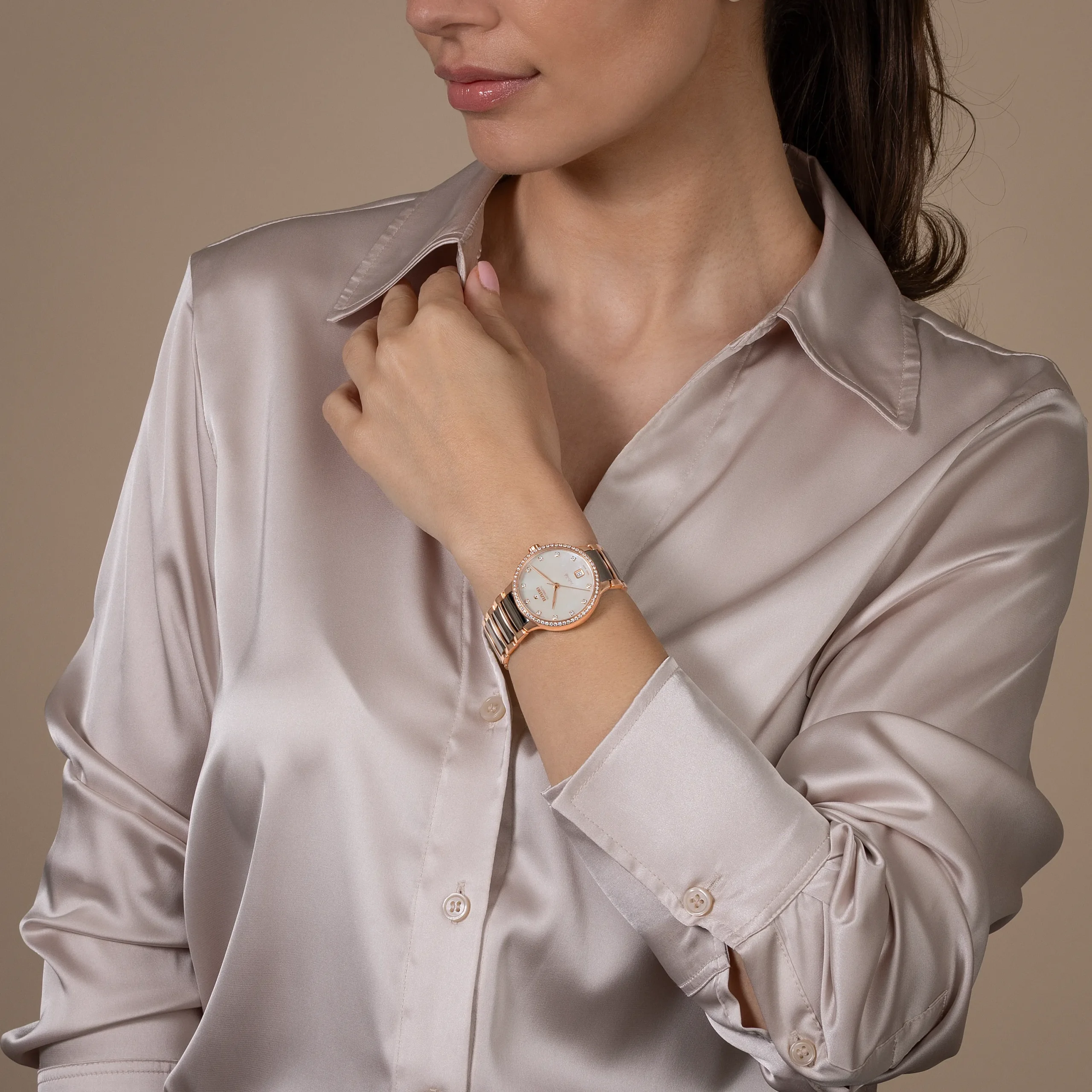 Women Rado Centrix Automatic Diamonds