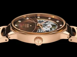 Women Rado Centrix Automatic Diamonds Open Heart