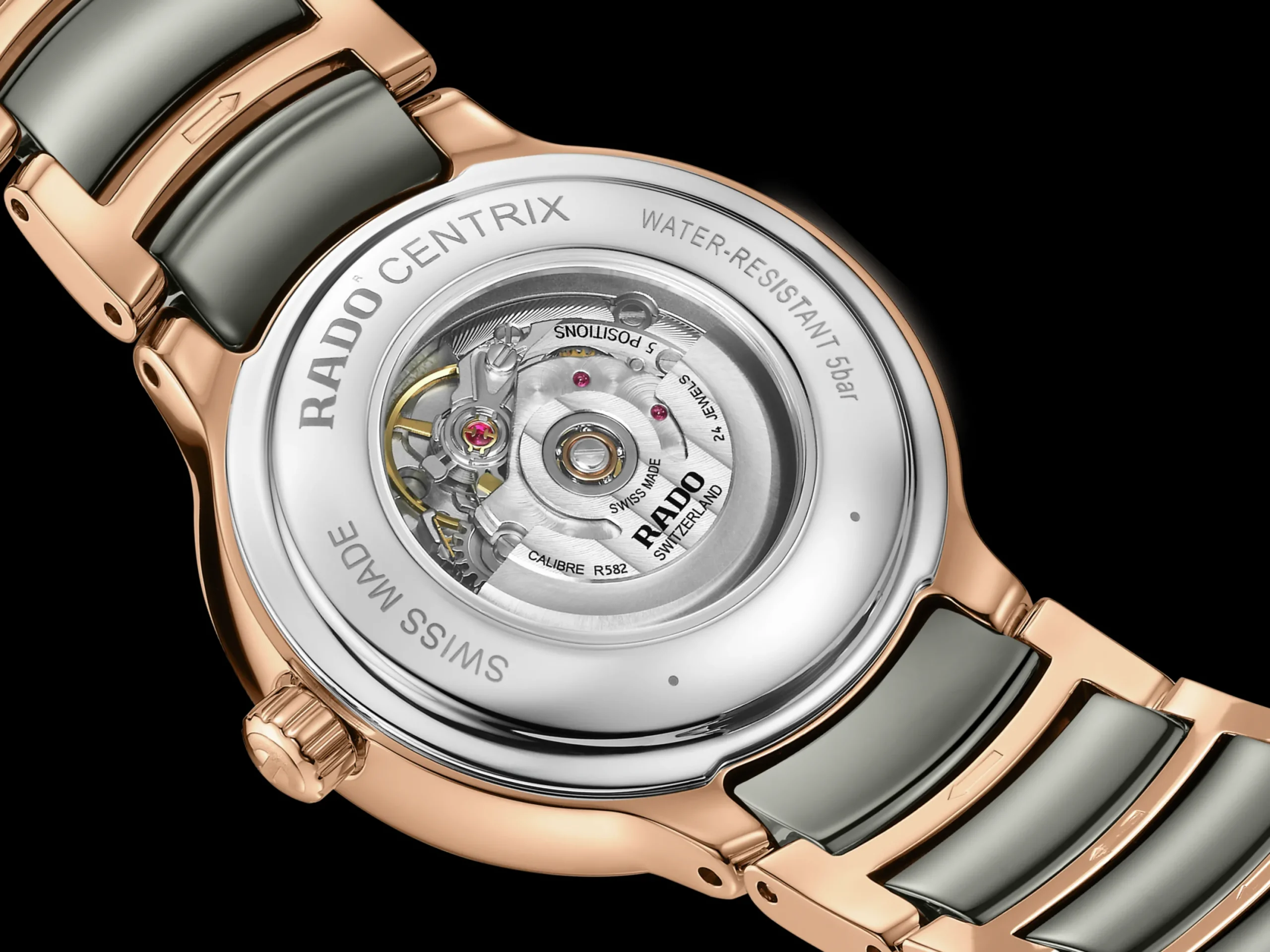 Women Rado Centrix Automatic Diamonds