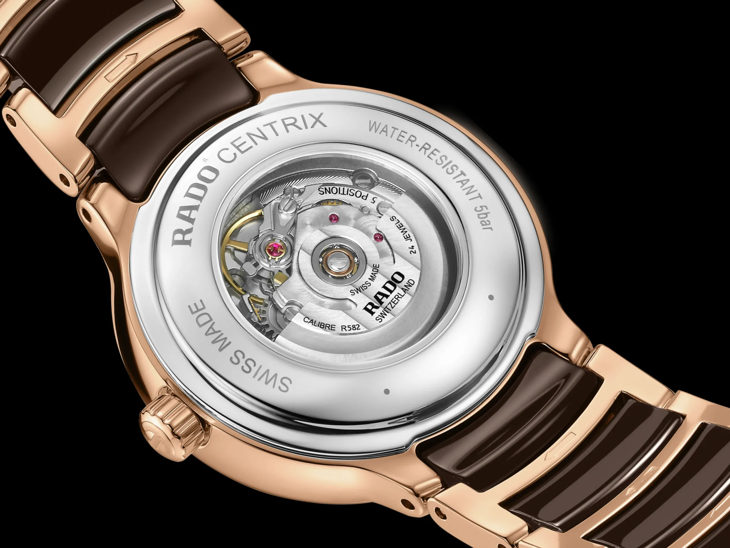 Women Rado Centrix Automatic Diamonds