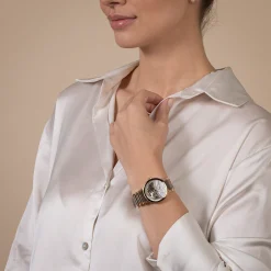 Women Rado Centrix Automatic Diamonds Open Heart