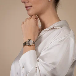 Women Rado Centrix Automatic Diamonds Open Heart