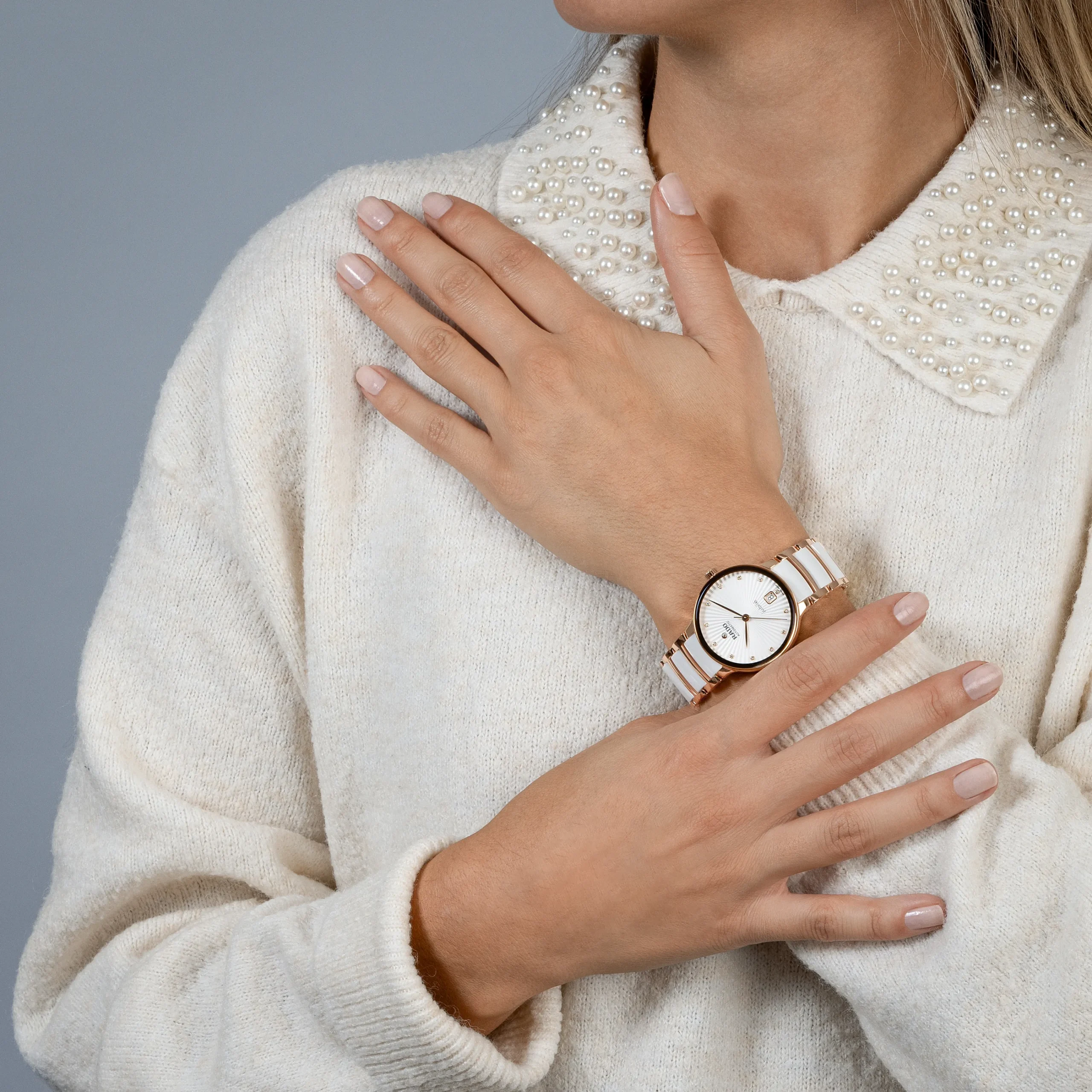 Women Rado Centrix Automatic Diamonds