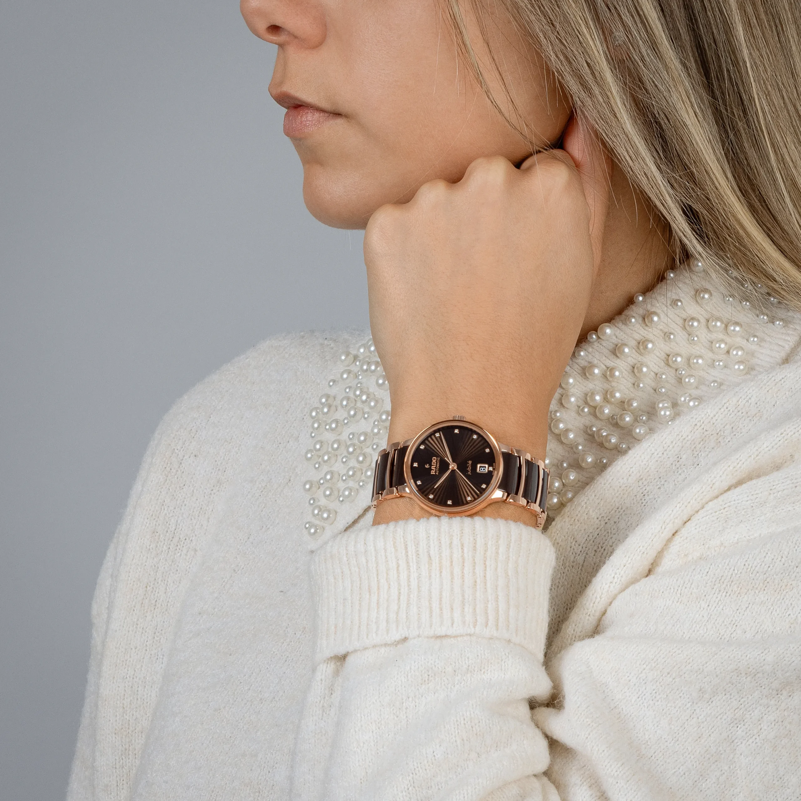Women Rado Centrix Automatic Diamonds