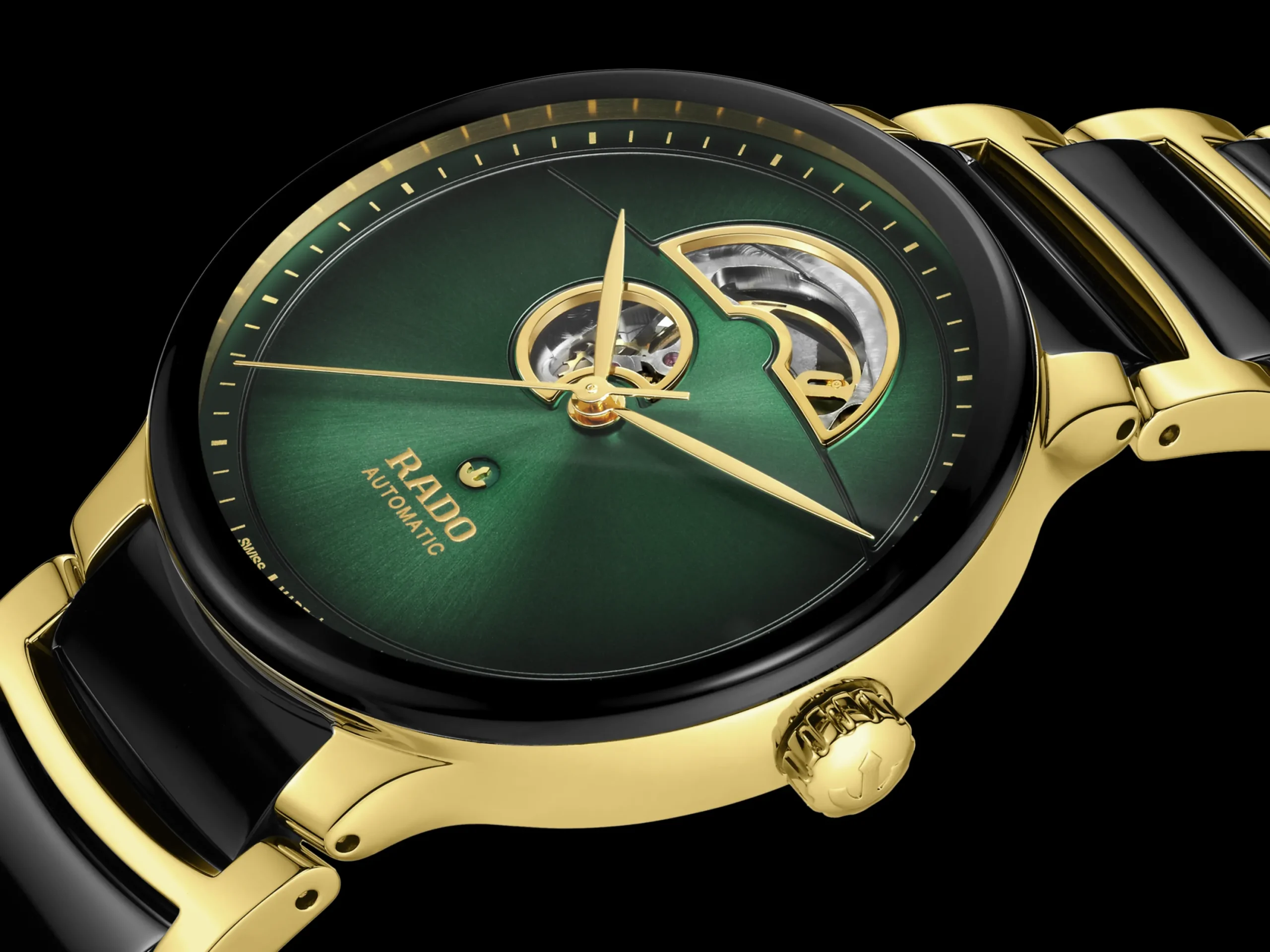 Women Rado Centrix Automatic Open Heart