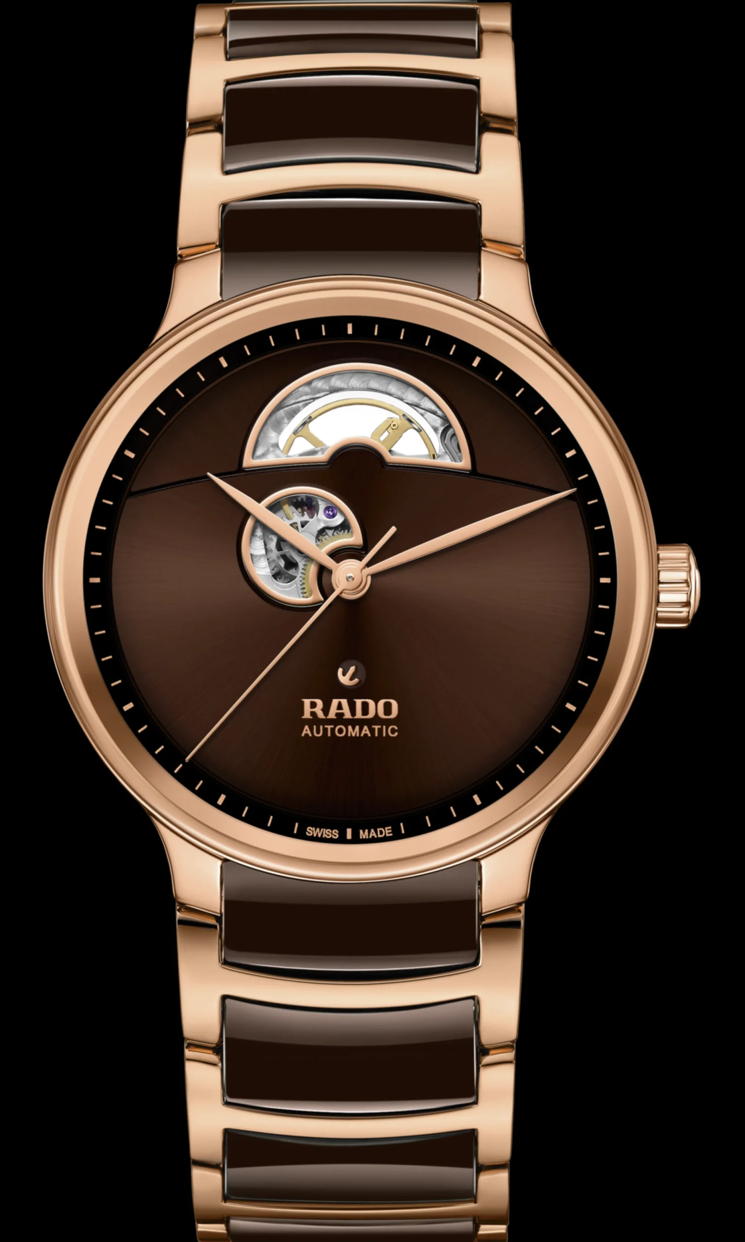 Women Rado Centrix Automatic Open Heart