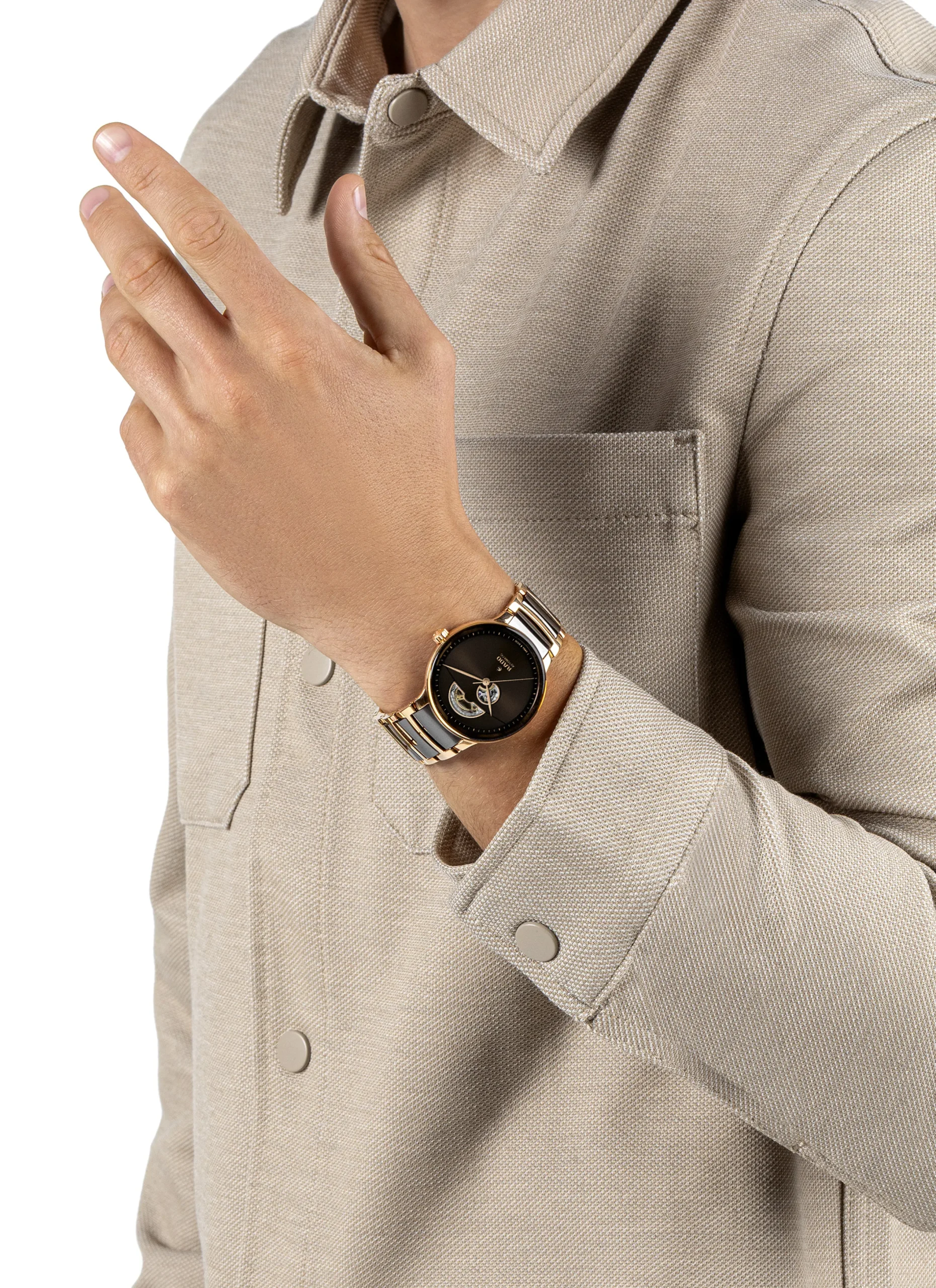 Women Rado Centrix Automatic Open Heart