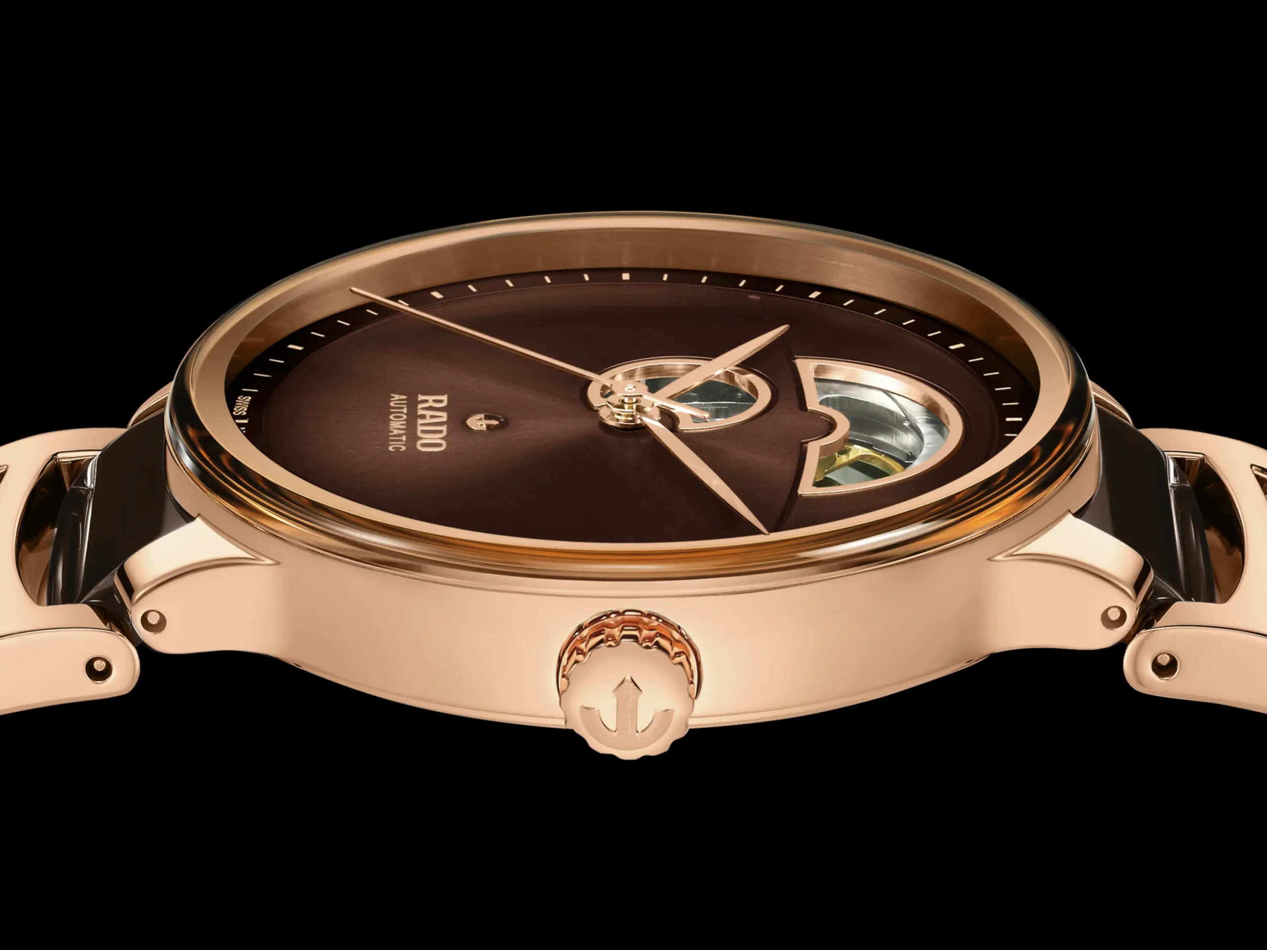 Women Rado Centrix Automatic Open Heart