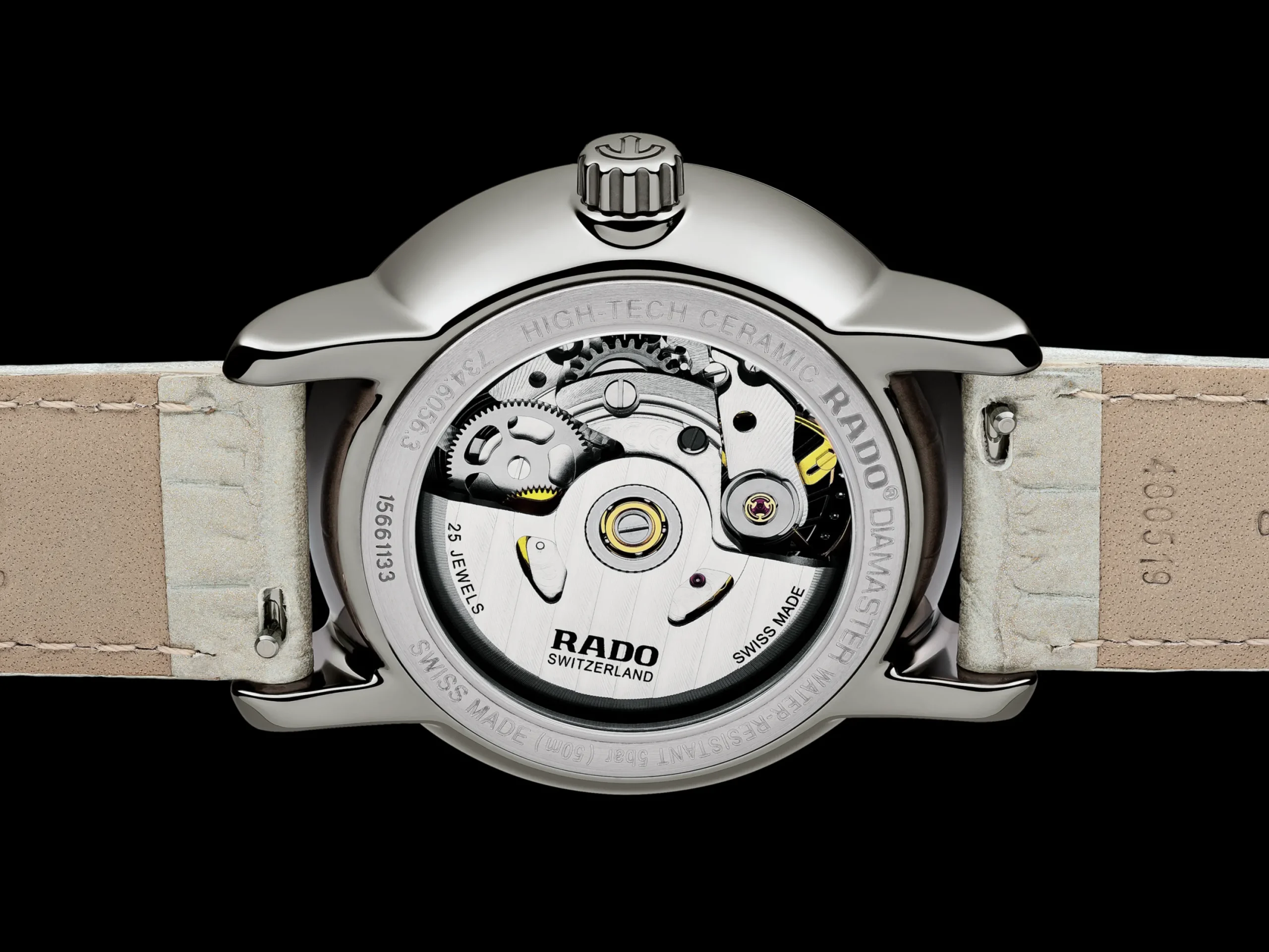 Women Rado DiaMaster Automatic Open Heart Diamonds