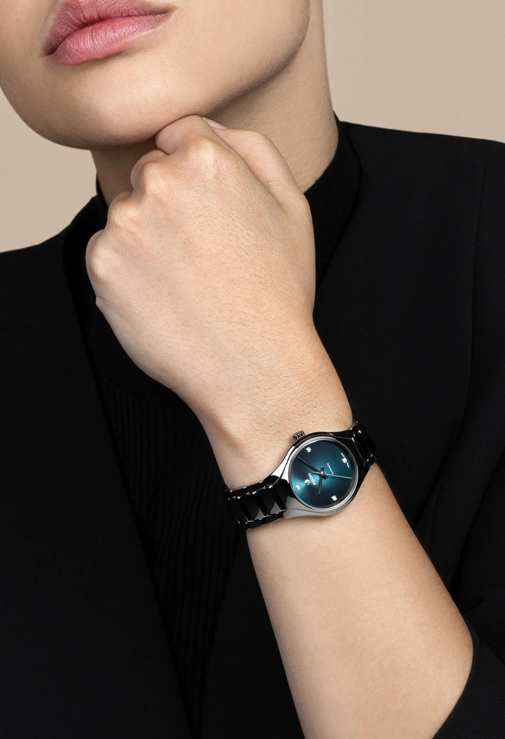 Women Rado True Round Automatic Diamonds
