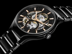 Women Rado True Round Automatic Open Heart
