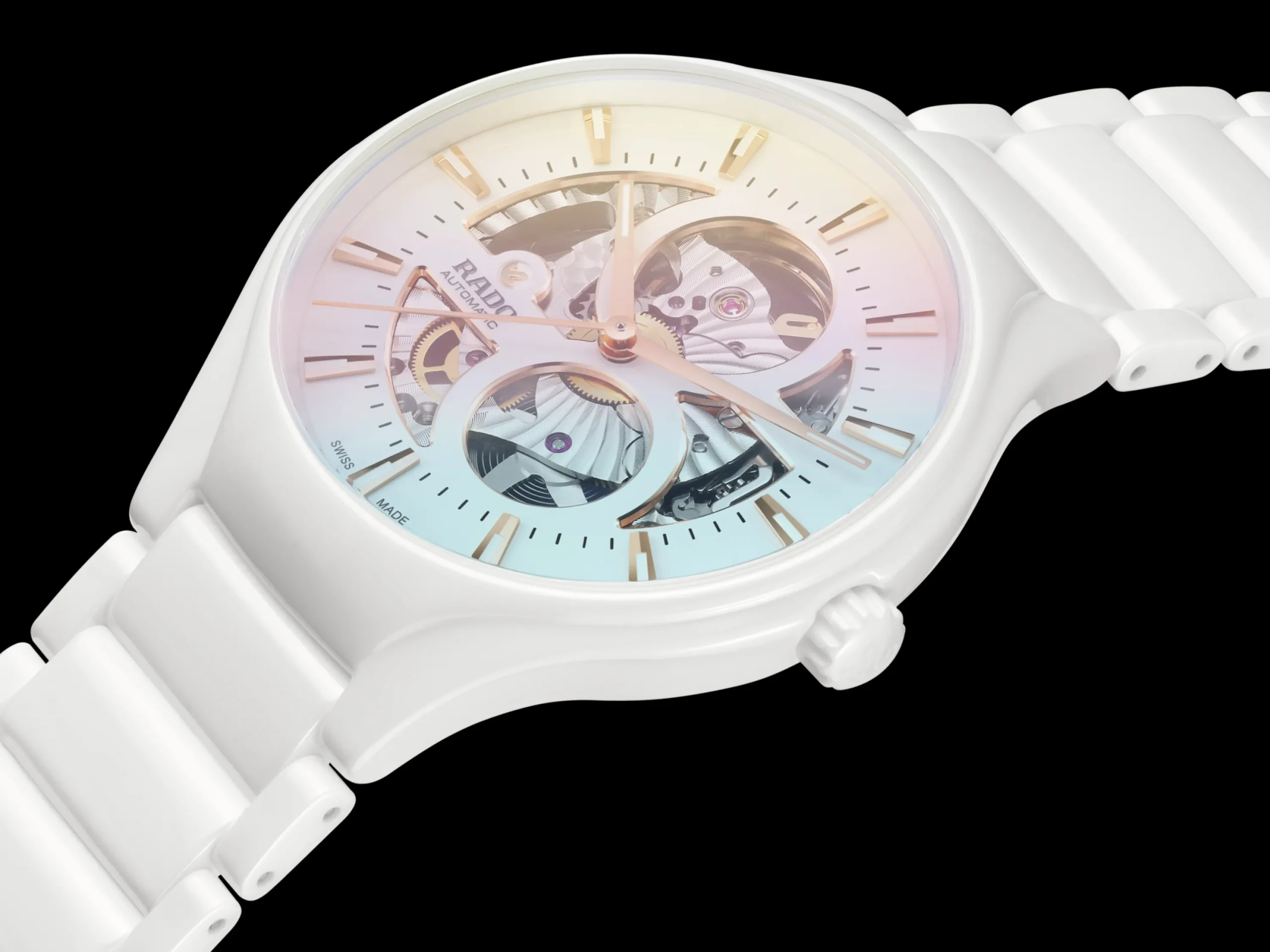 Women Rado True Round Automatic Open Heart Limited Edition