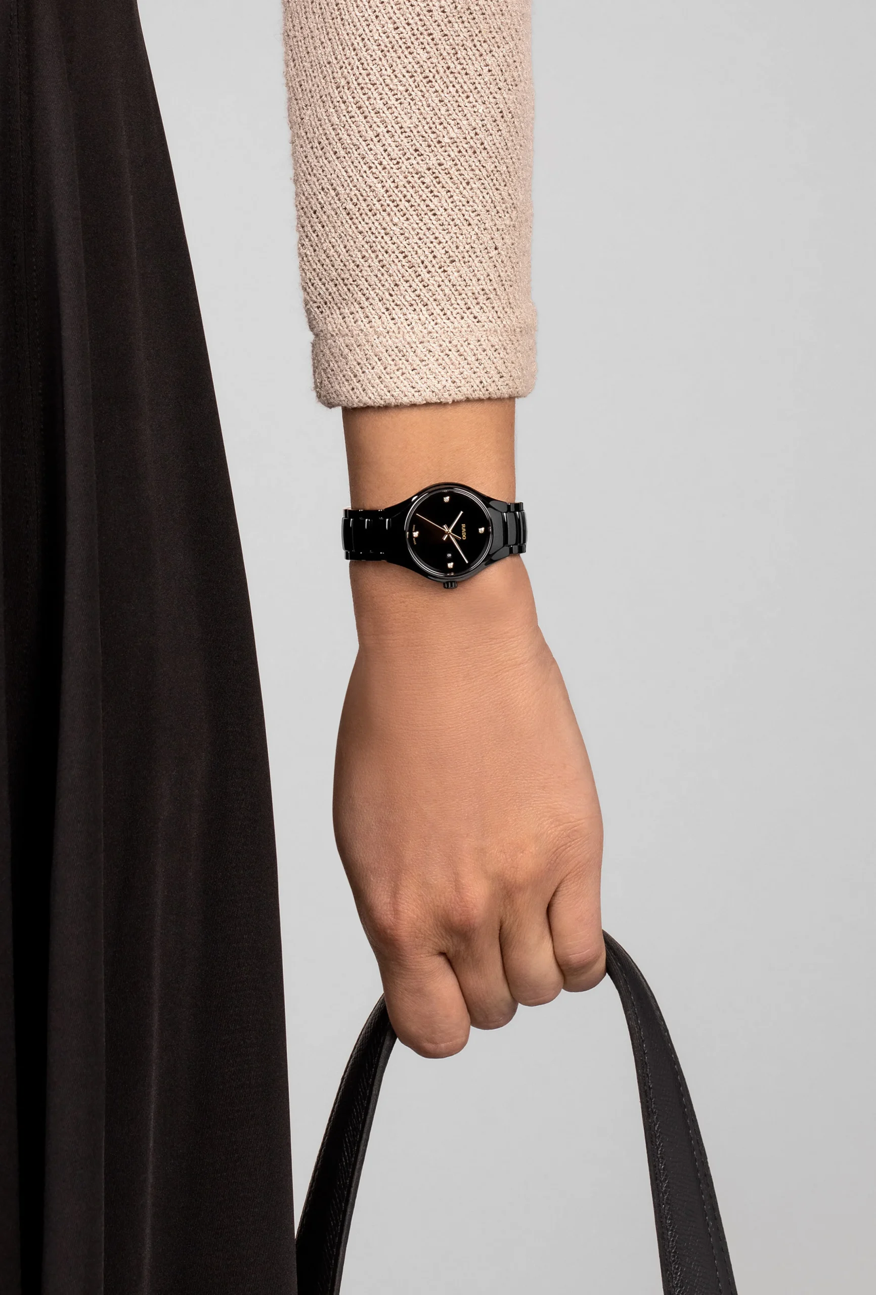 Women Rado True Round Diamonds