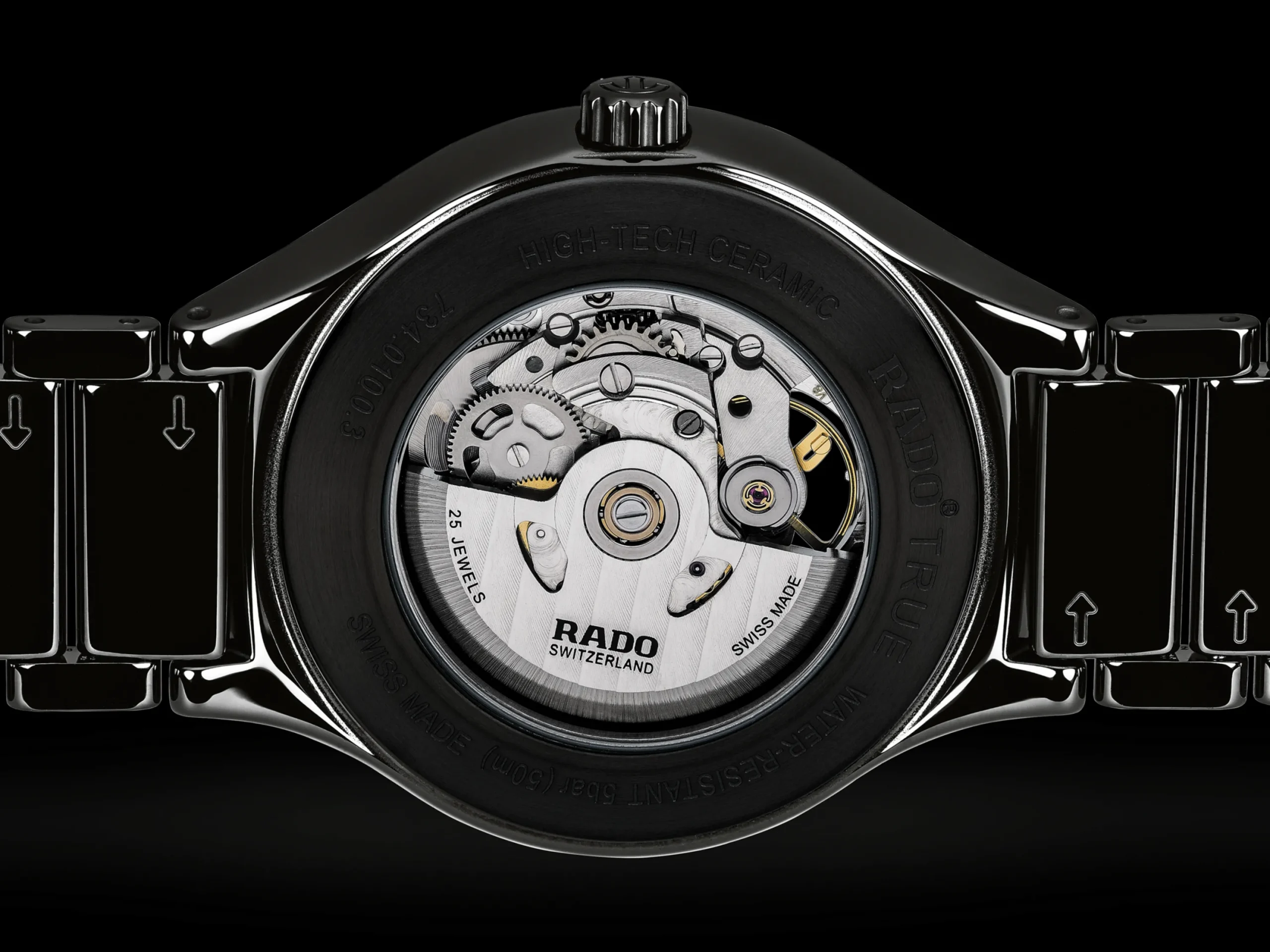 Women Rado True Round Secret Diamonds