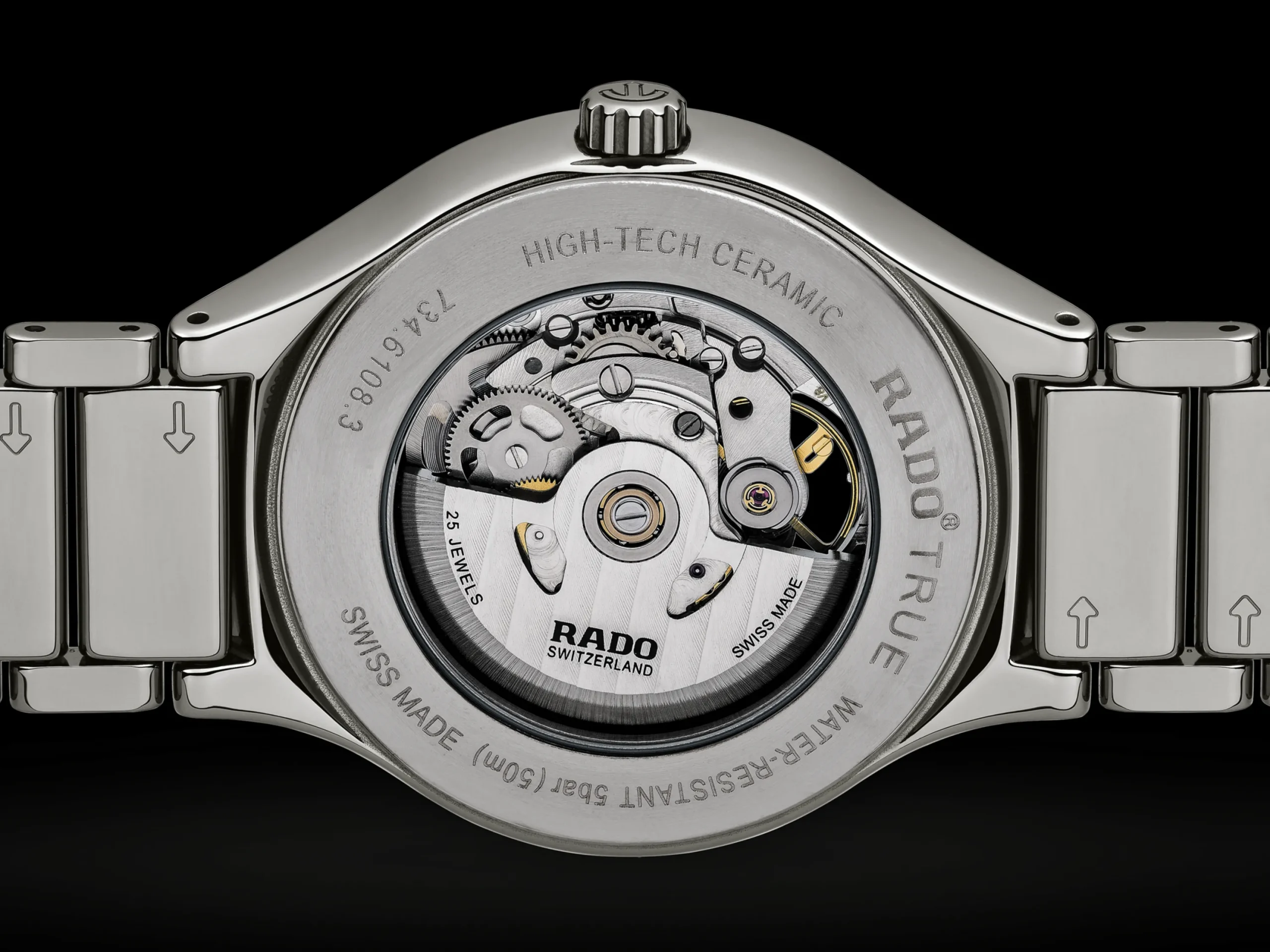 Women Rado True Round Secret Diamonds