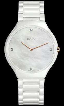 Women Rado True Round Thinline Diamonds