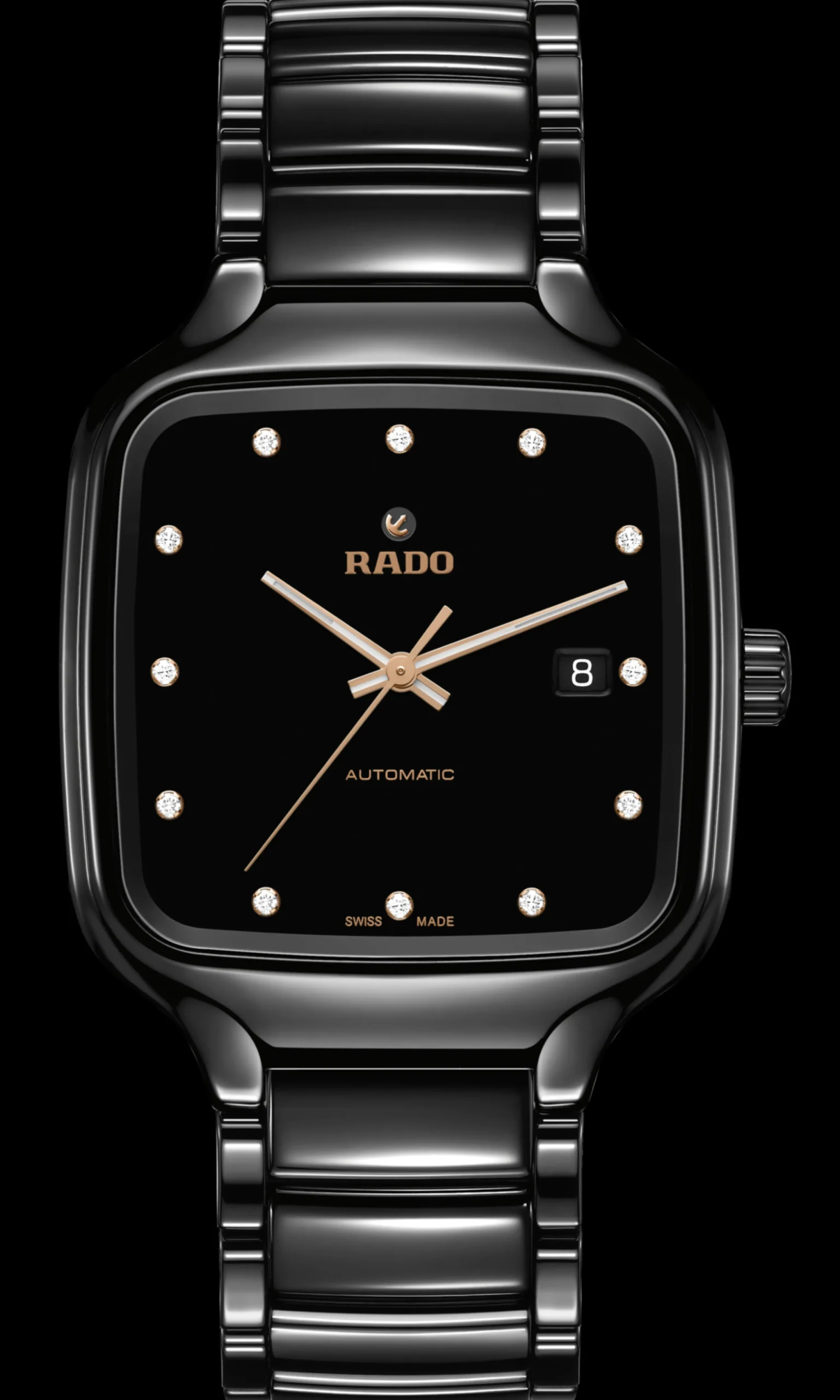 Women Rado True Square Automatic Diamonds