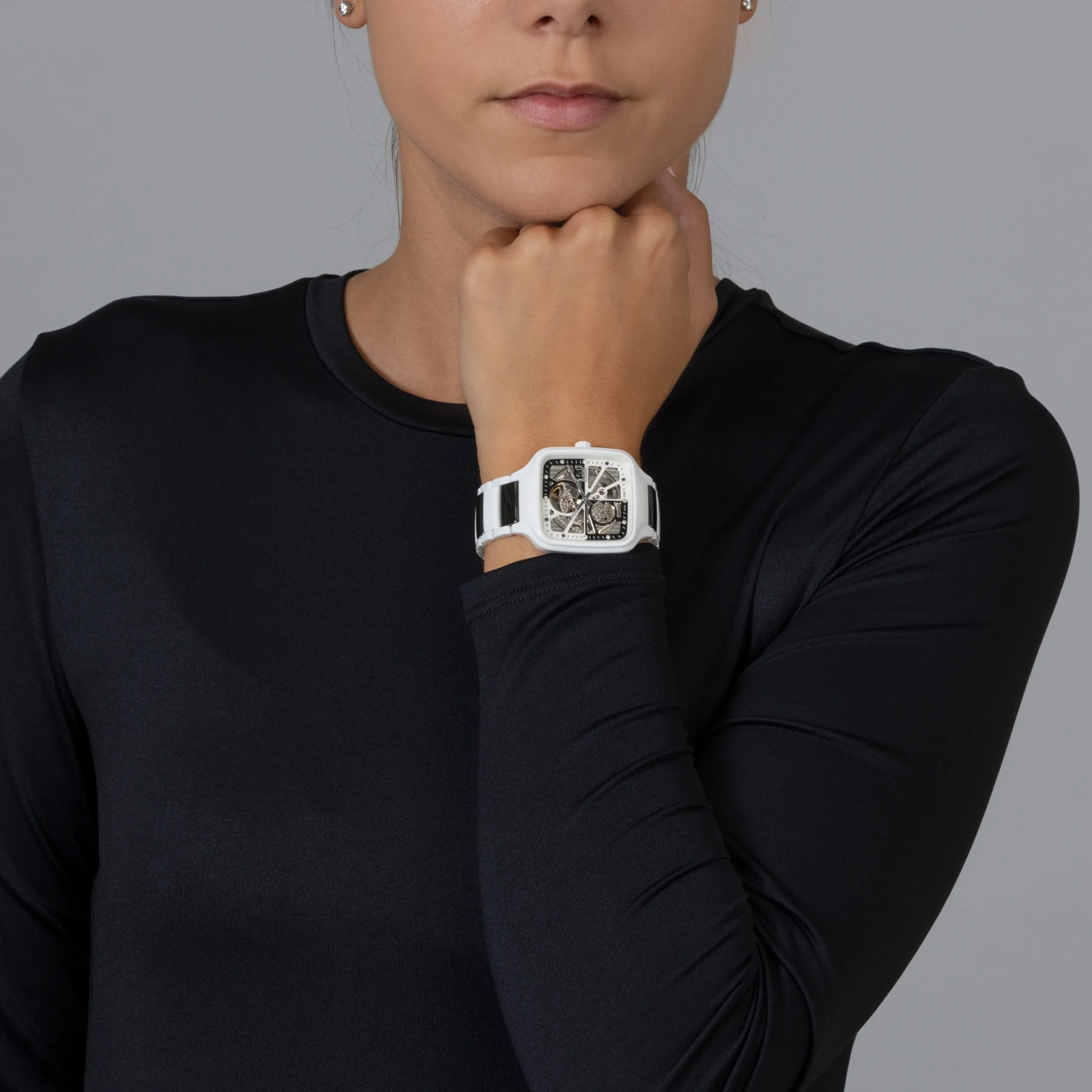 Women Rado True Square Automatic Open Heart Diamonds Limited Edition
