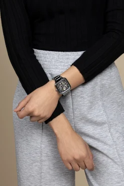 Women Rado True Square Automatic Open Heart