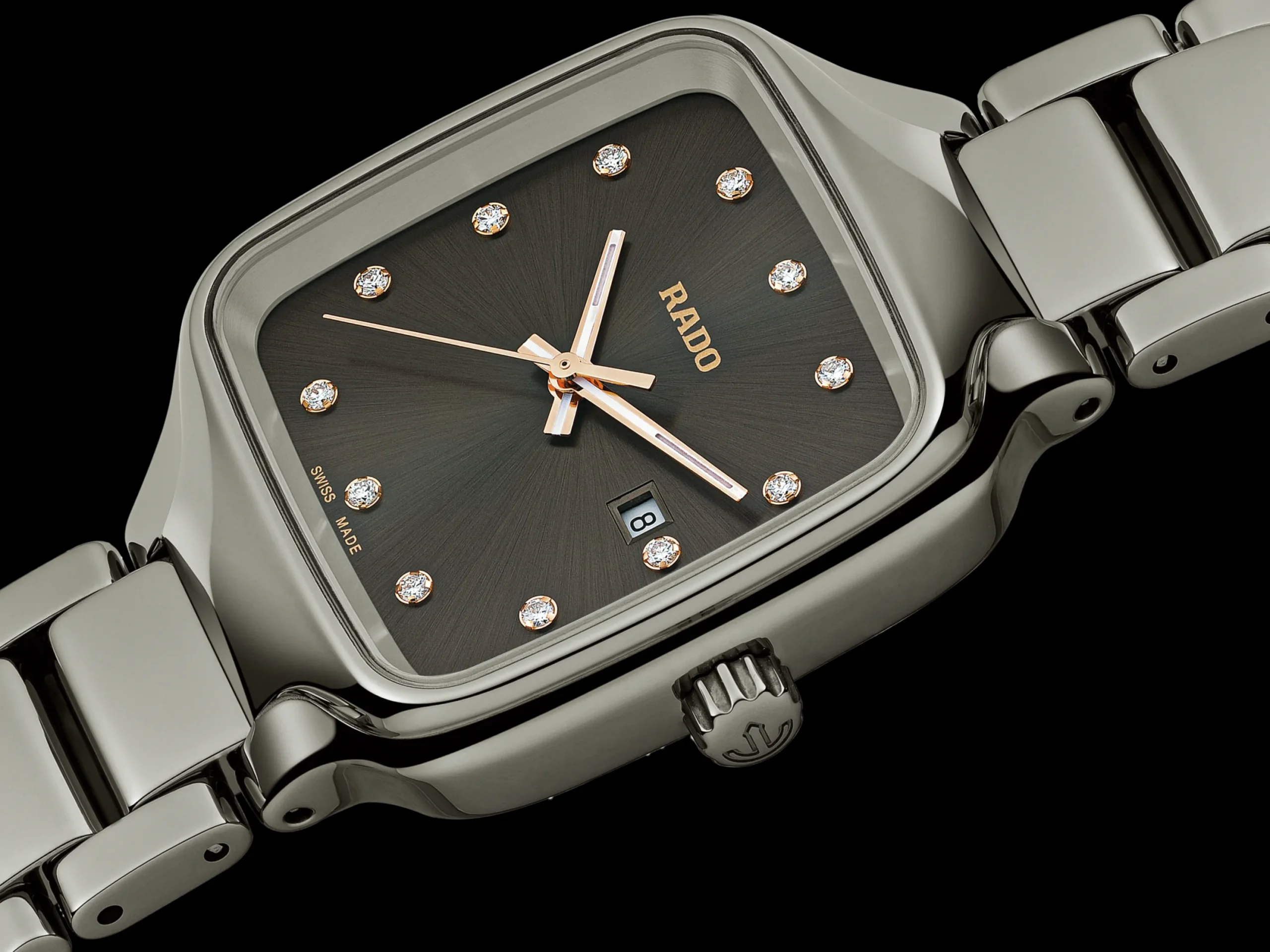 Women Rado True Square Diamonds