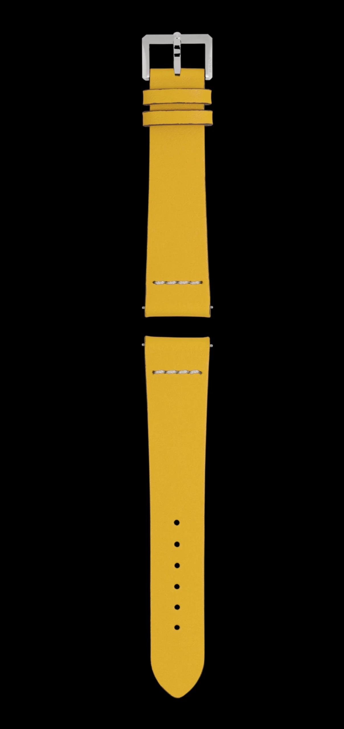 Rado Yellow leather strap